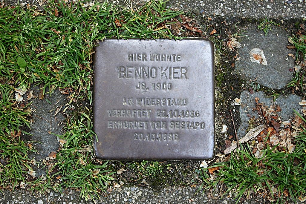 Stolperstein von Benno Kier