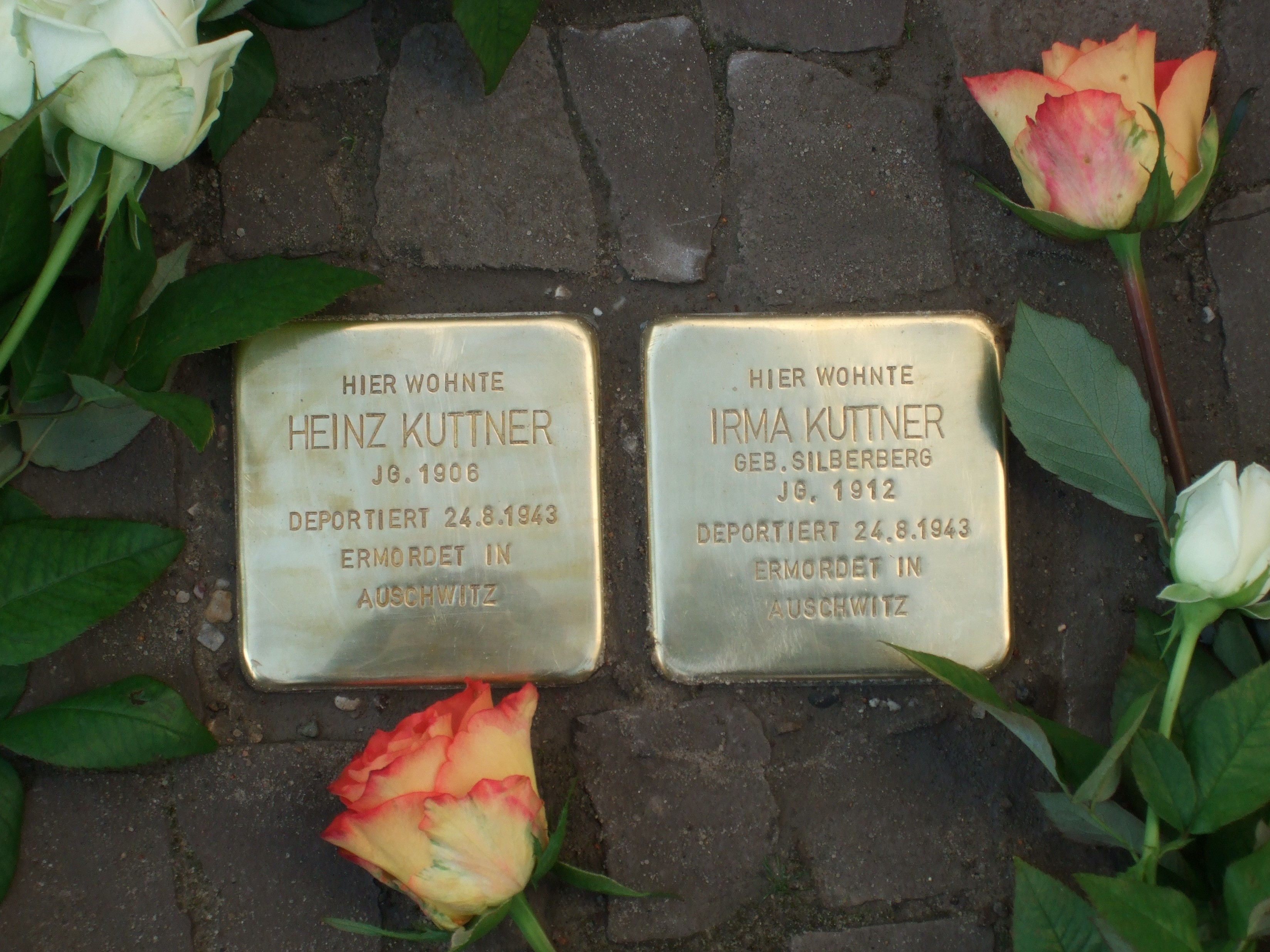 Kuttner, Heinz und Ehefrau Irma