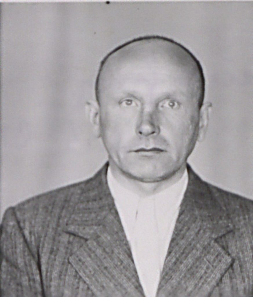 erkennungsdienstliche AUfnahme der Gestapo von František Janeček