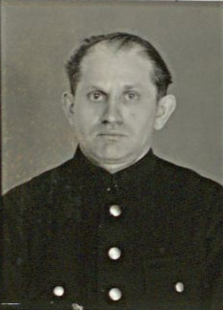 Erkennungsdienstliche Aufnahme von Johann Konieczko