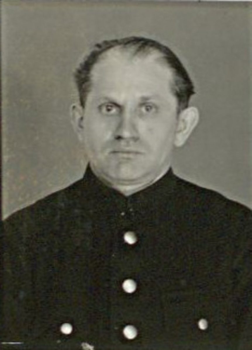 Erkennungsdienstliche Aufnahme von Johann Konieczko