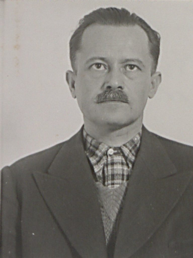 Erkennungsdienstliche Aufnahme von František Koutný