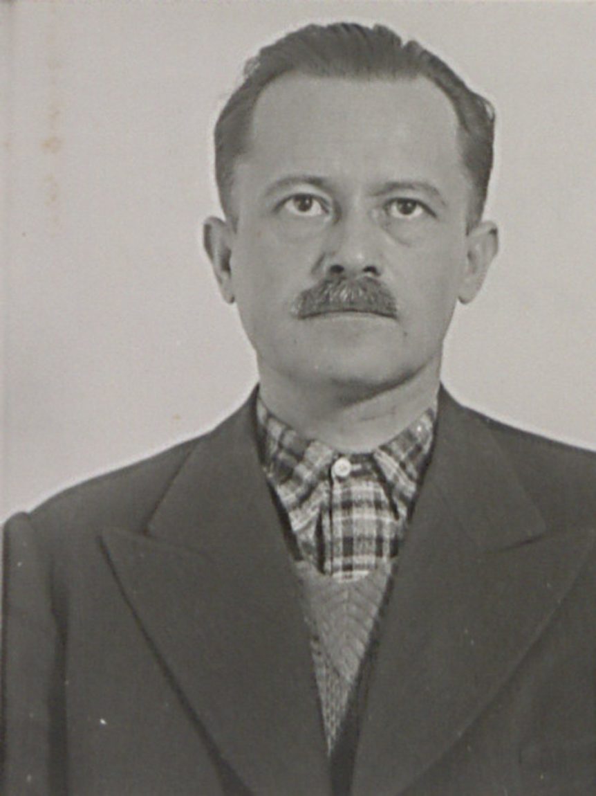 Erkennungsdienstliche Aufnahme von František Koutný