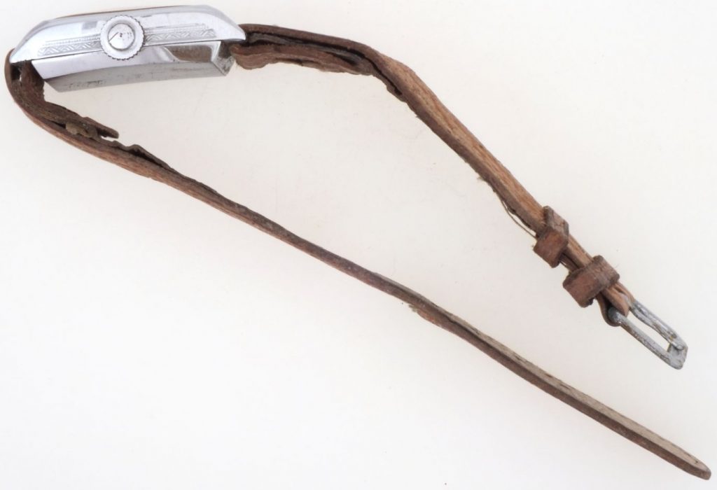 Armbanduhr von Otto Rehschuh, zurückgelassen in der Effektenkammer vom KZ Neuengamme